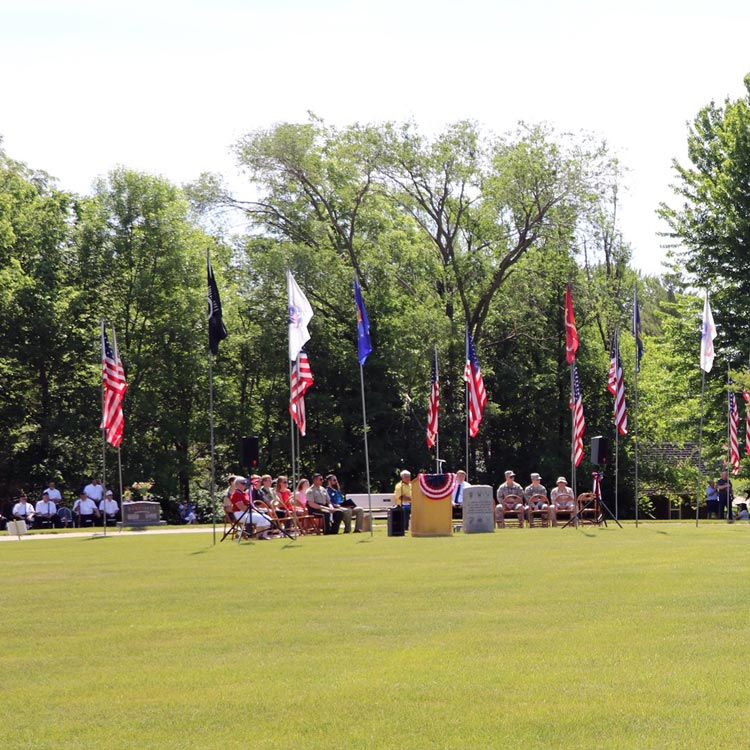 Memorial Day Celebration at City Cemetery