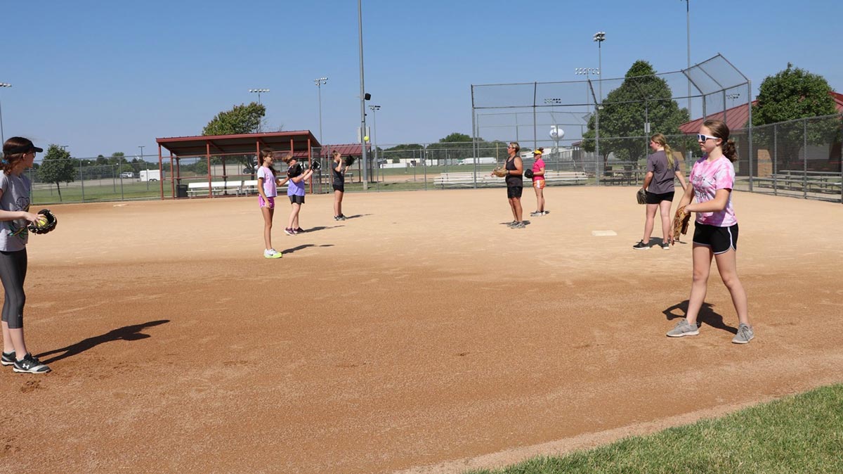 Youth Softball Practice