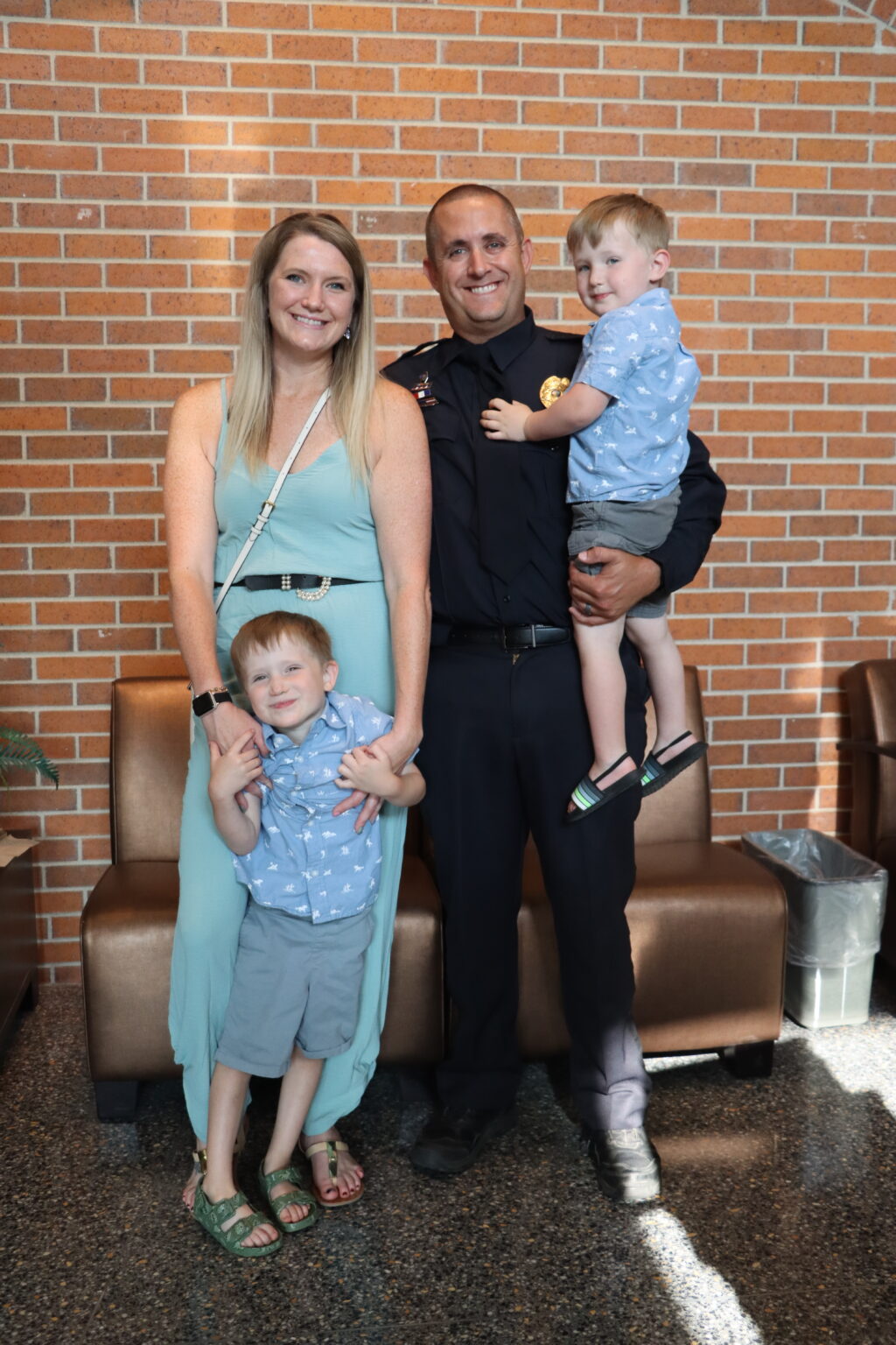 New Chief of Police Sworn in at July 10 Council Meeting City of