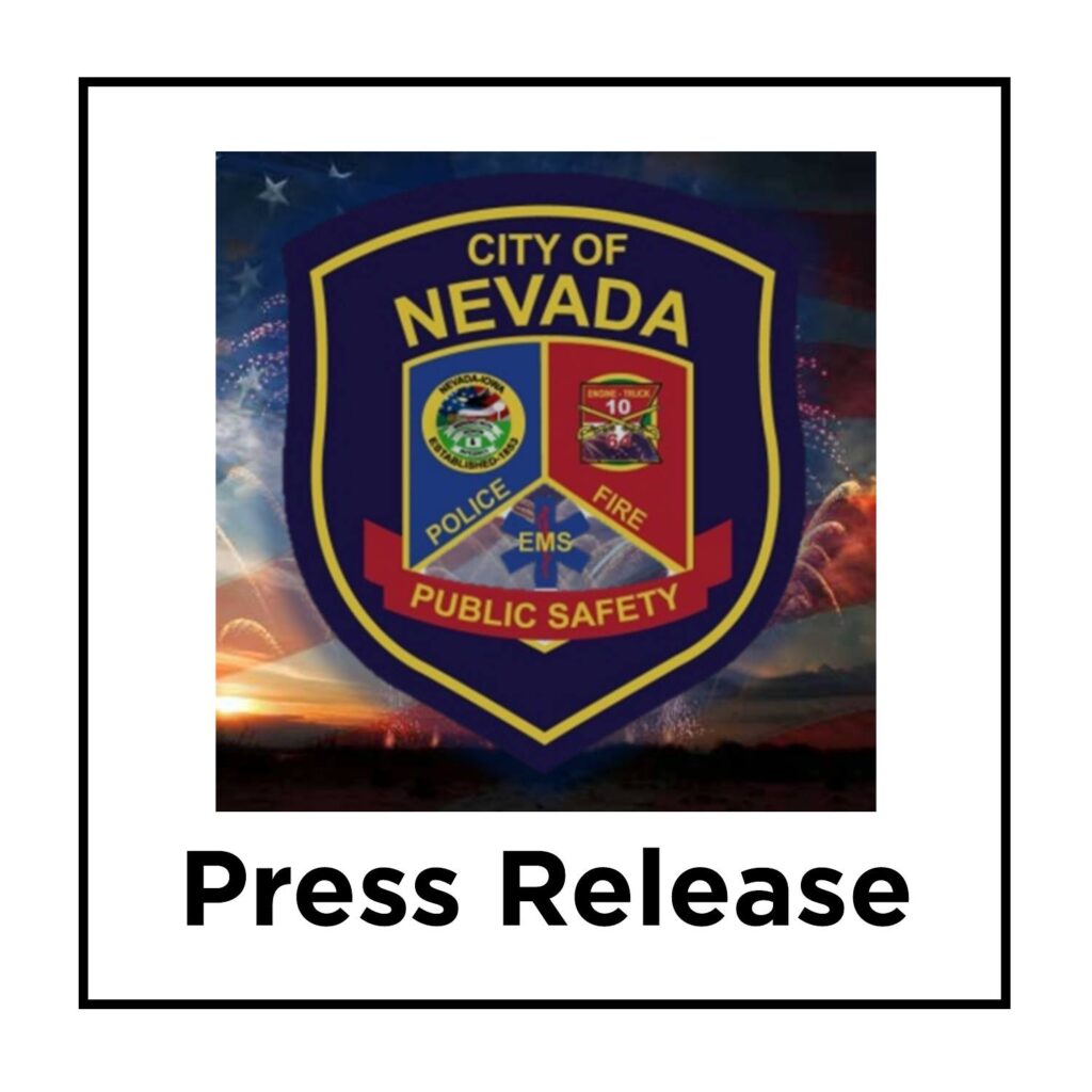 Nevada Police Logo artwork