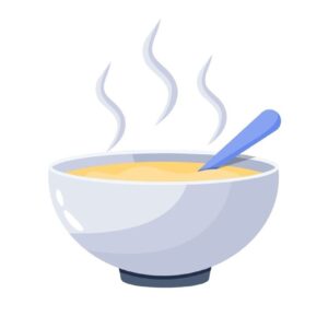 graphic of a bowl of soup