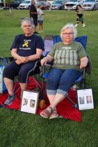 two ladies from Ames pictured