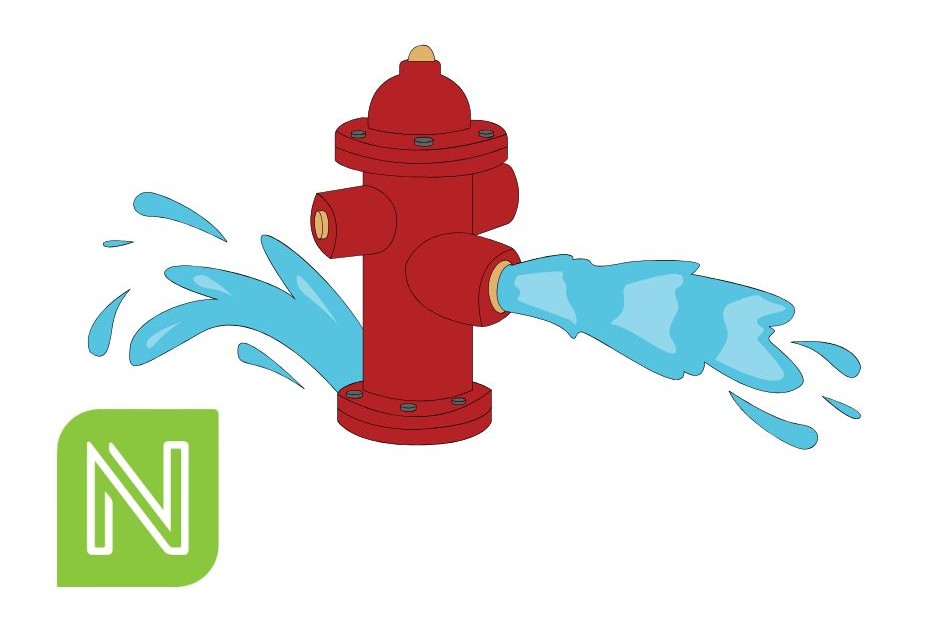 Hydrant flushing art