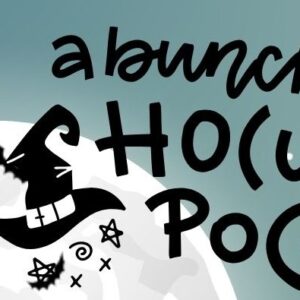 artwork that says Hocus Pocus