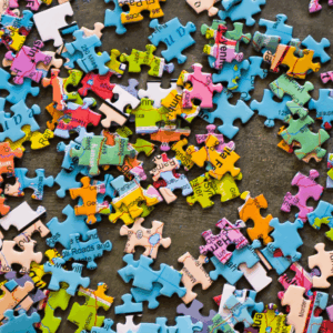 photo of puzzle pieces