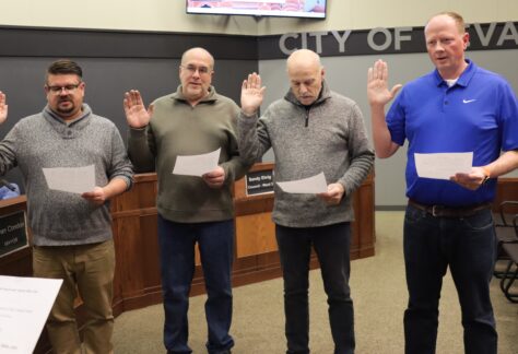 Mayor Condon, Andy Kelly, Charlie Good, Luke Spence