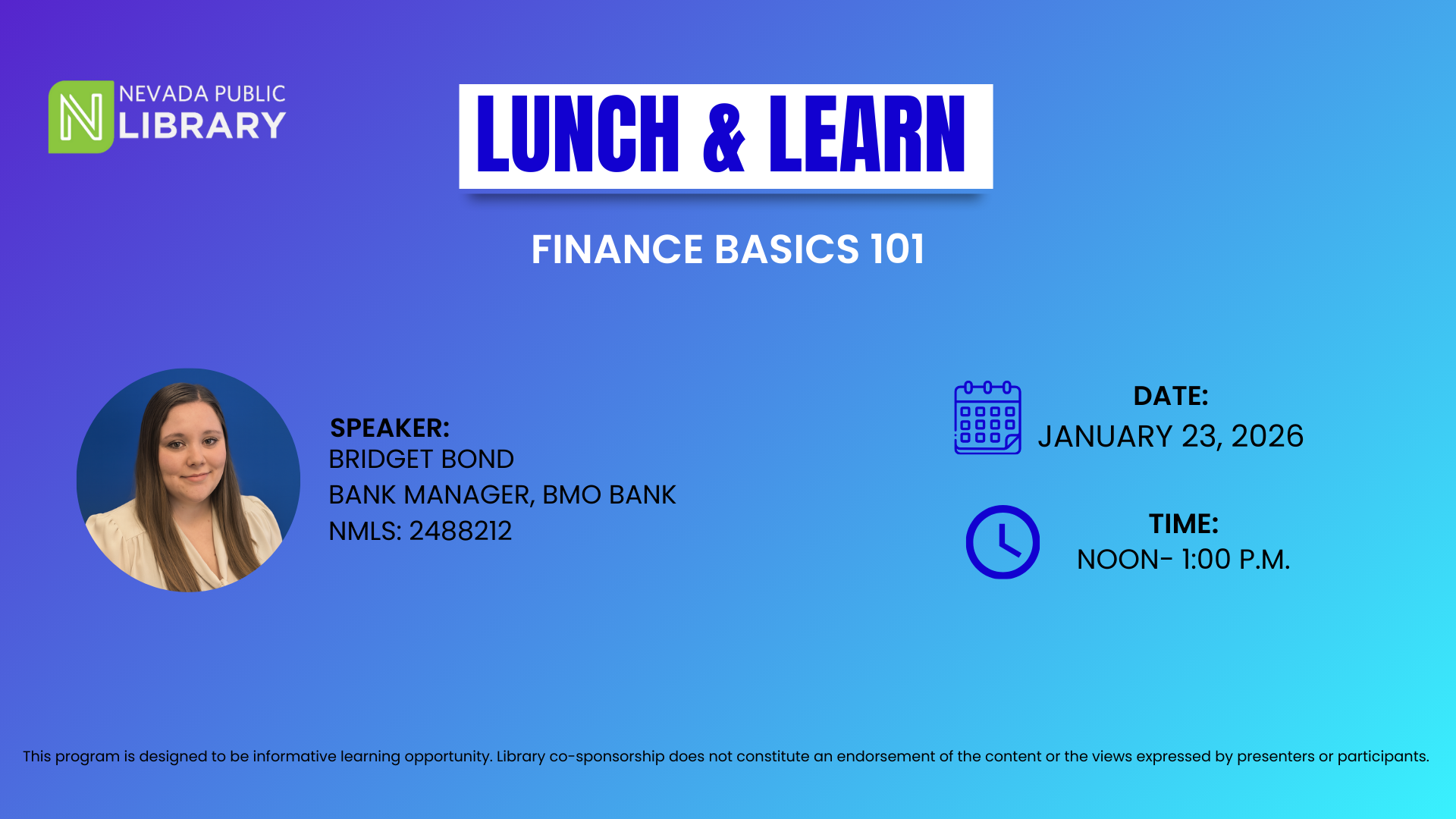 Lunch & Learn artwork