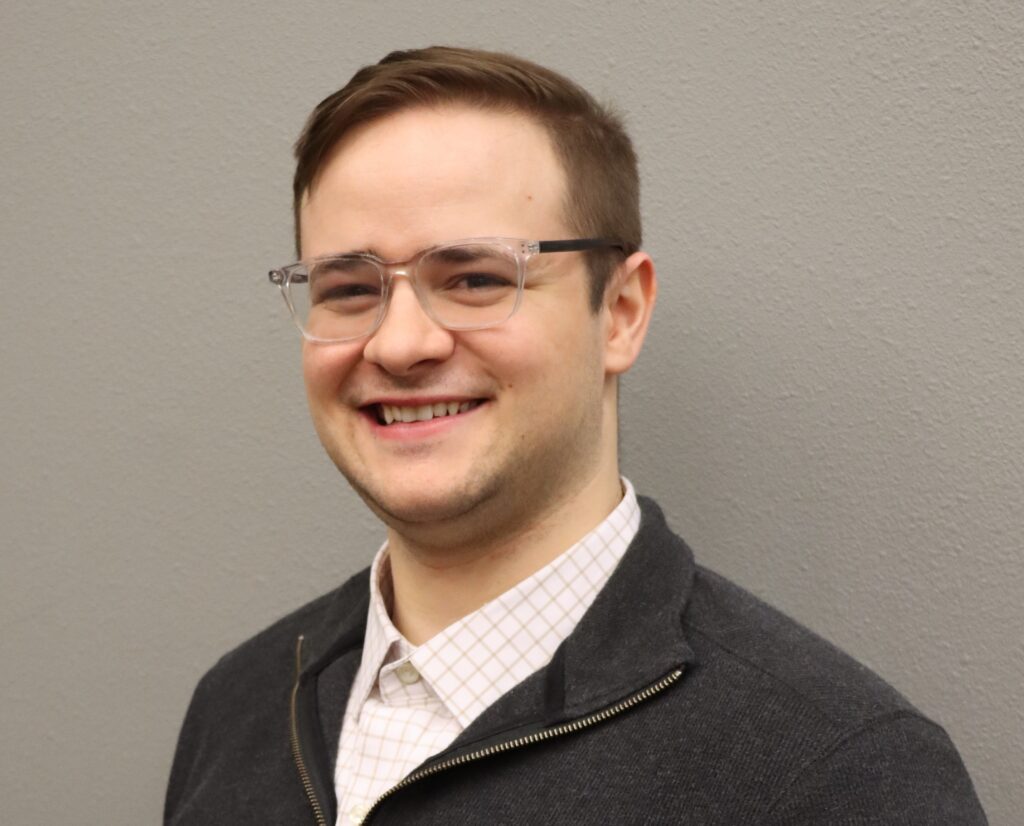A headshot of Nevada's new Finance Director/Assistant City Administrator Lucas Battani