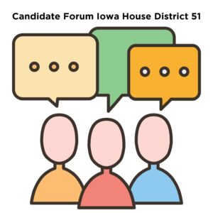 Forum artwork showing people with questions