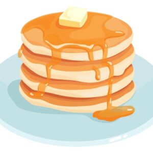 stack of pancakes